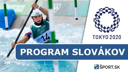 Tokio 2020: Program Slovákov - letná olympiáda - utorok (27. júl)