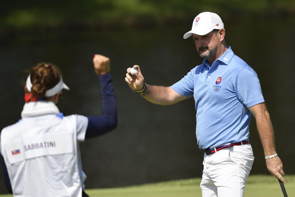 Rory Sabbatini v záverečnom kole golfového turnaja OH Tokio 2020