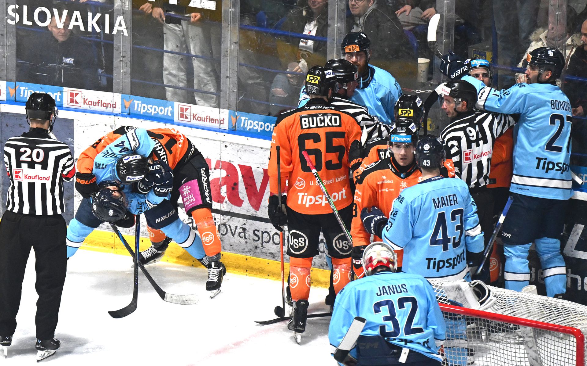 HC Košice - HC Slovan Bratislava. FOTO TASR