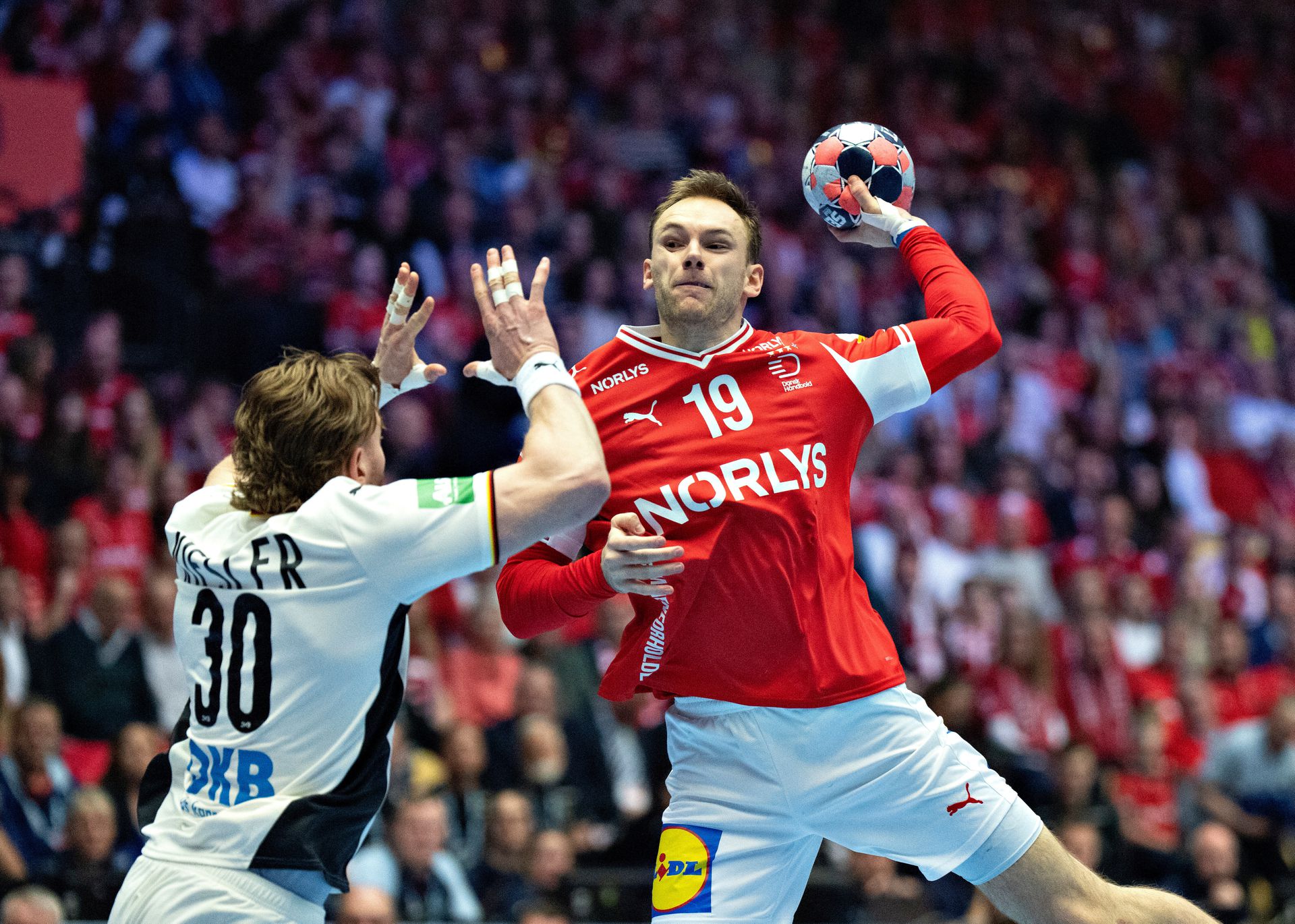 Dánsko - Nemecko. Zdroj: TASR