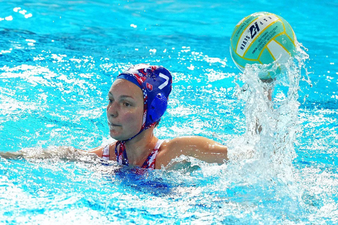 Slovenské vodné pólistky. Zdroj: swimmsvk.sk