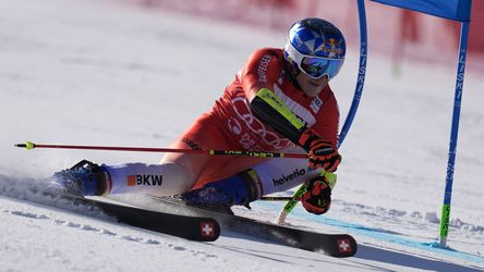 2. kolo obrovského slalomu mužov v Aspene