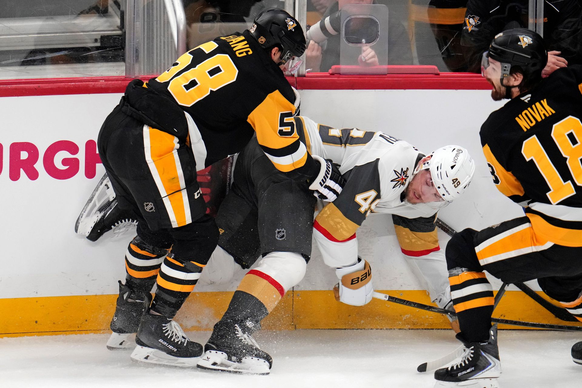 Pittsburgh Penguins - Vegas Golden Knights.
Zdroj: SITA/AP