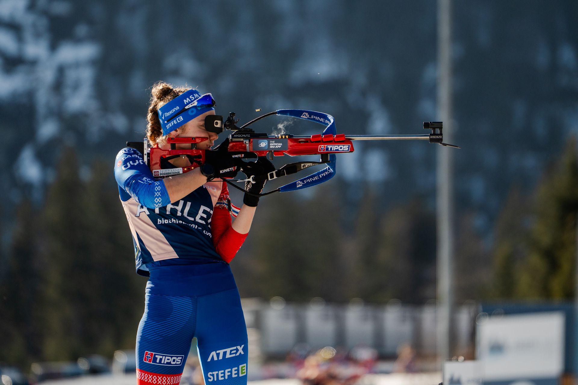 Tamara Molentová.
Zdroj: slovenskybiatlon.sk