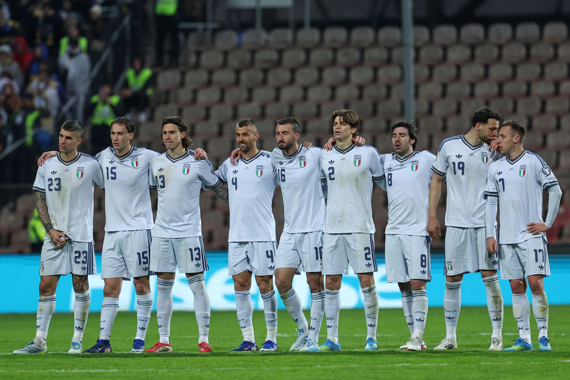 Bosna a Hercegovina - Taliansko. Zdroj: SITA/AP