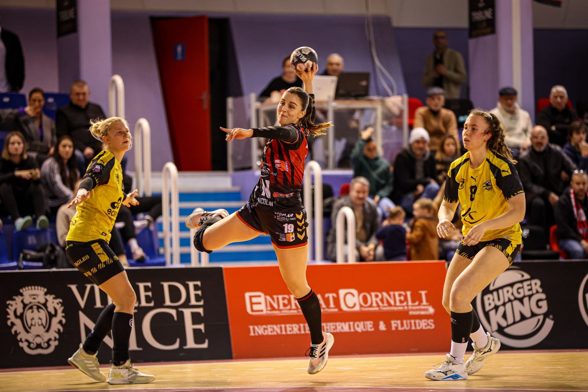 Adriana Holejová, zdroj: ogcnicehandball.com