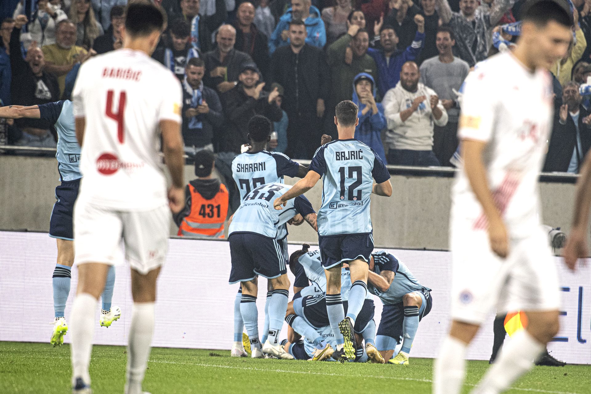ŠK Slovan Bratislava - HŠK Zrinjski Mostar. Zdroj: TASR