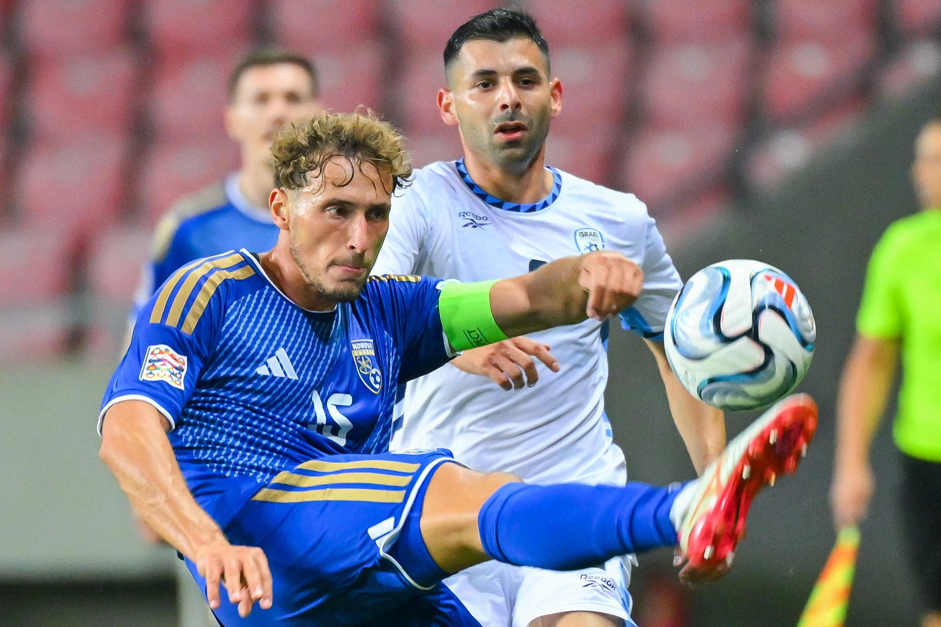 Izrael - Kosovo / Liga národov. Zdroj: SITA/AP