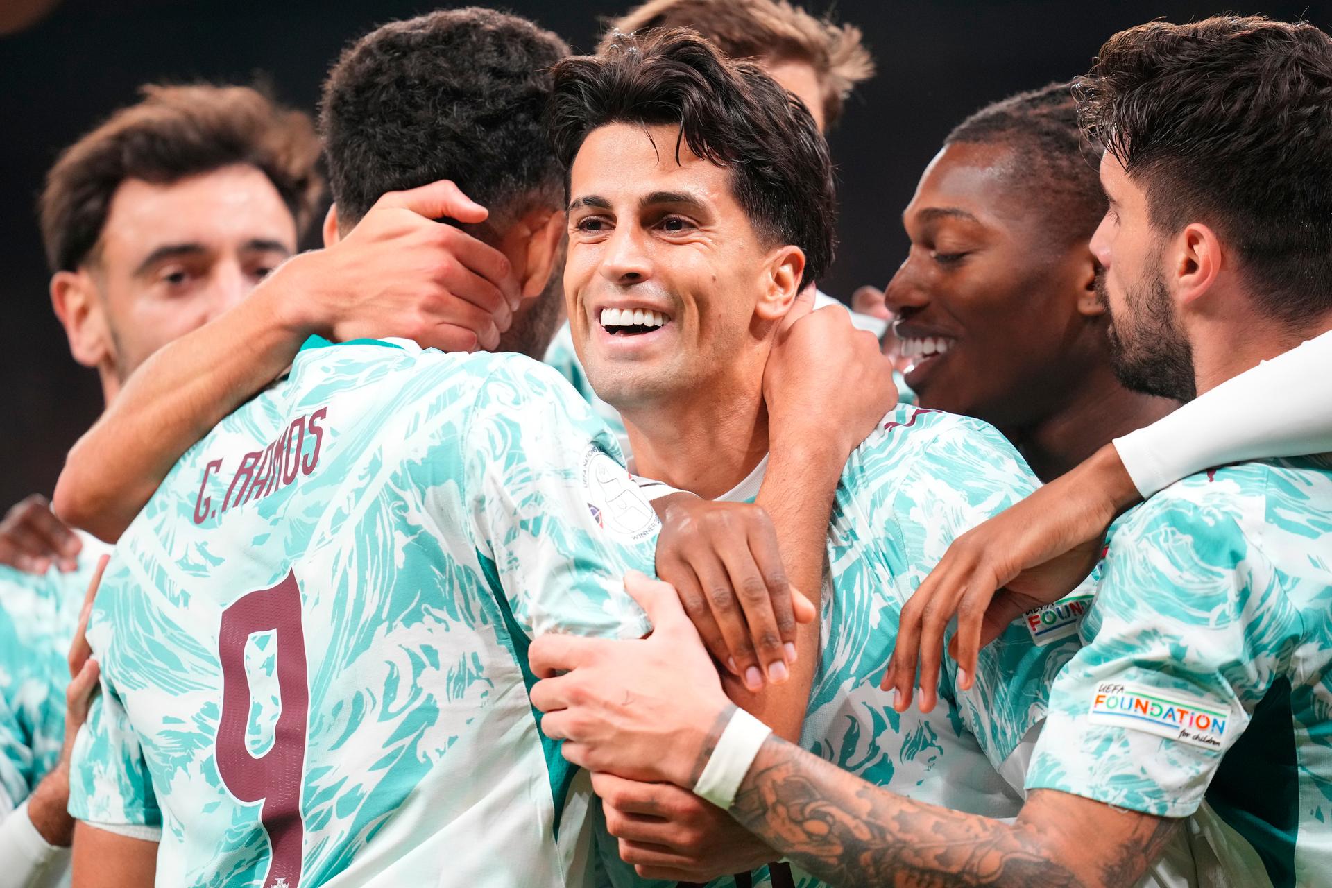 Dánsko - Portugalsko / Liga národov. Zdroj: SITA/AP