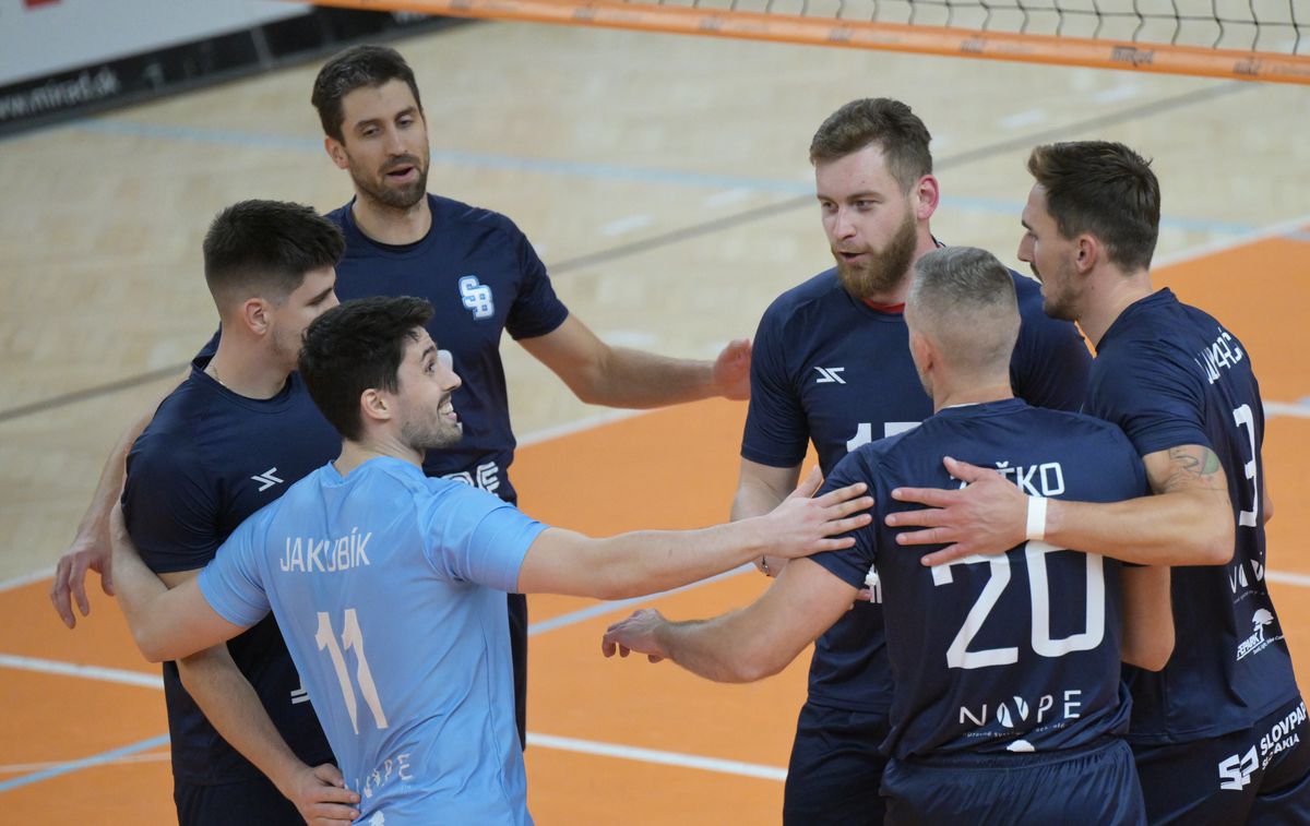 Niké extraliga mužov: Slovan nestratil proti Prešovu ani set, Nitra naďalej stopercentná