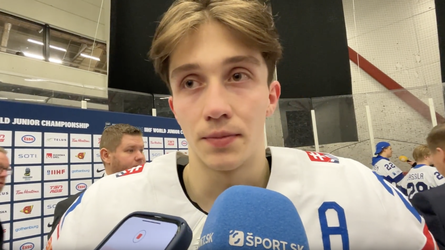 MS v hokeji U20: Samuel Honzek: Týmto turnajom sa to nekončí