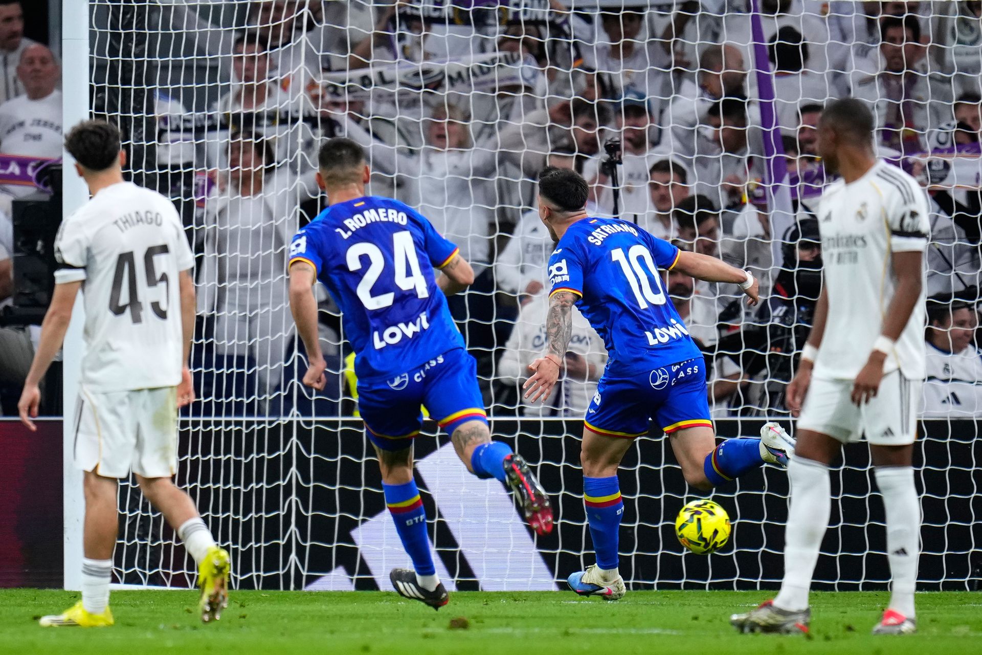 Real Madrid - Getafe. Zdroj: SITA/AP