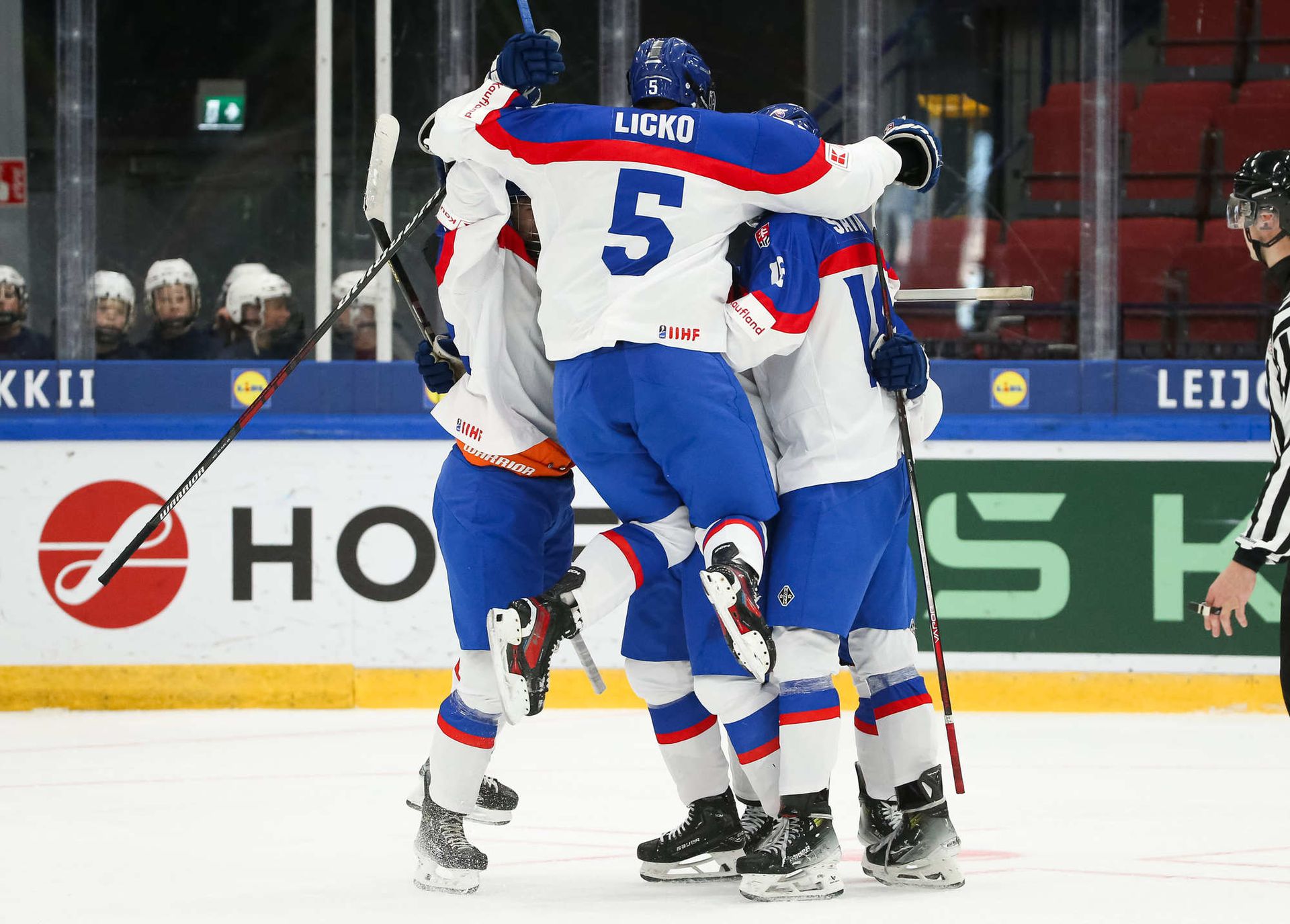 Slovensko U18. Zdroj: IIHF