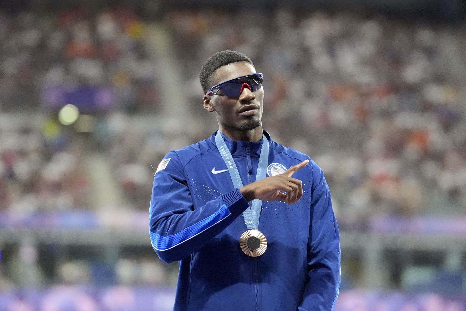 Fred Kerley. Zdroj: SITA/AP