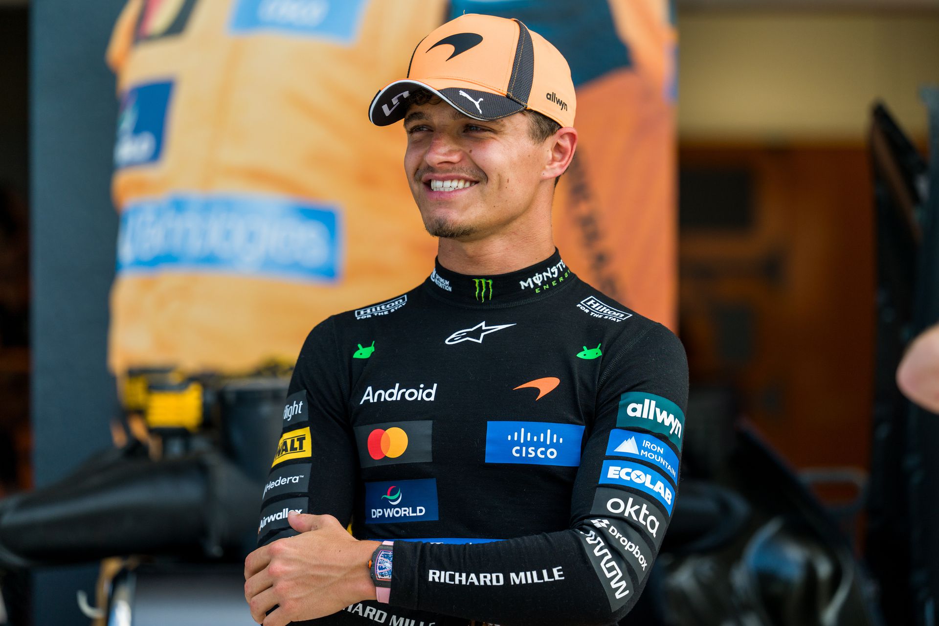 Lando Norris. Zdroj: SITA/AP