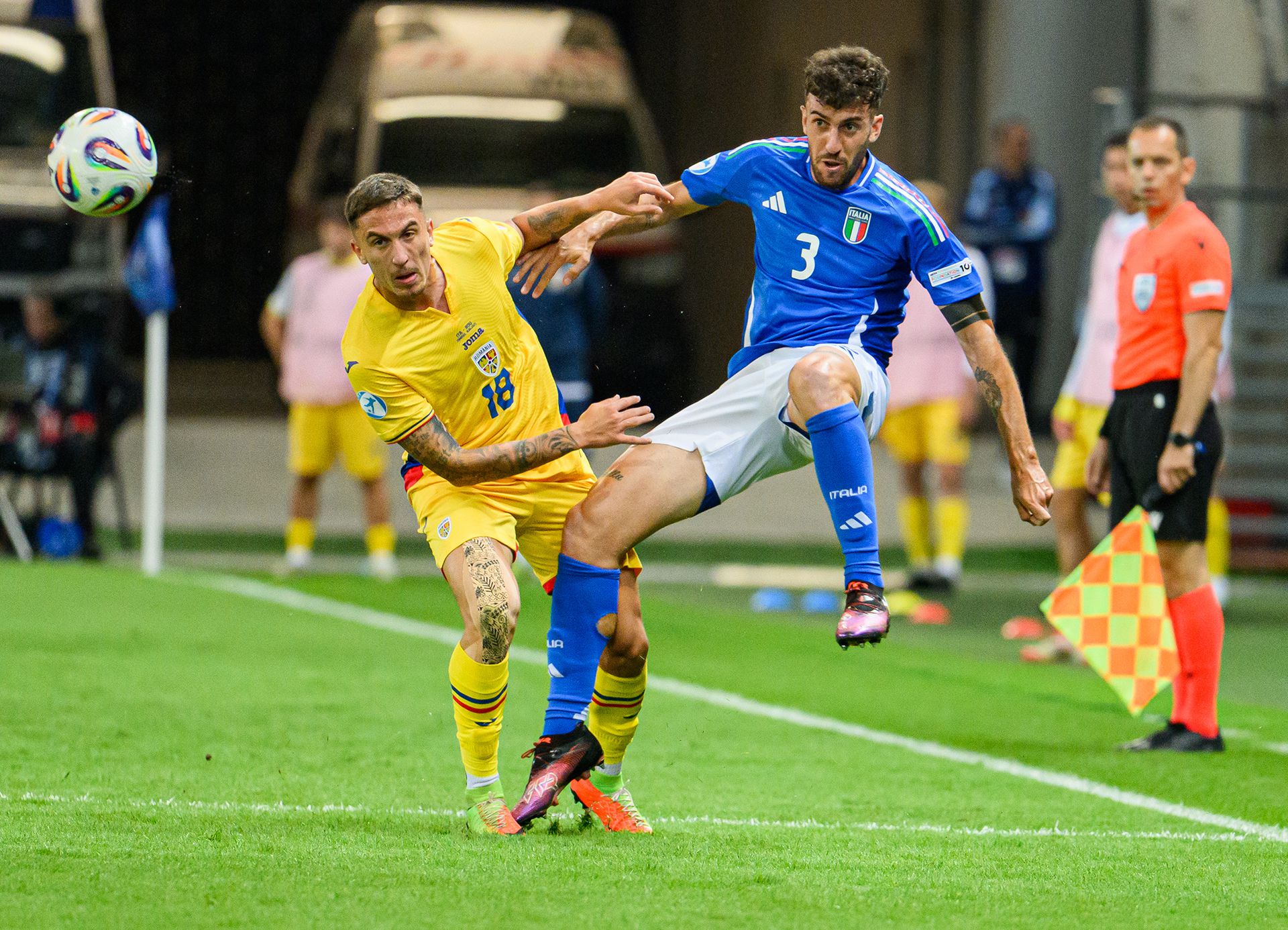 Matteo Ruggeri na ME do 21 rokov na Slovensku. Zdroj: SITA