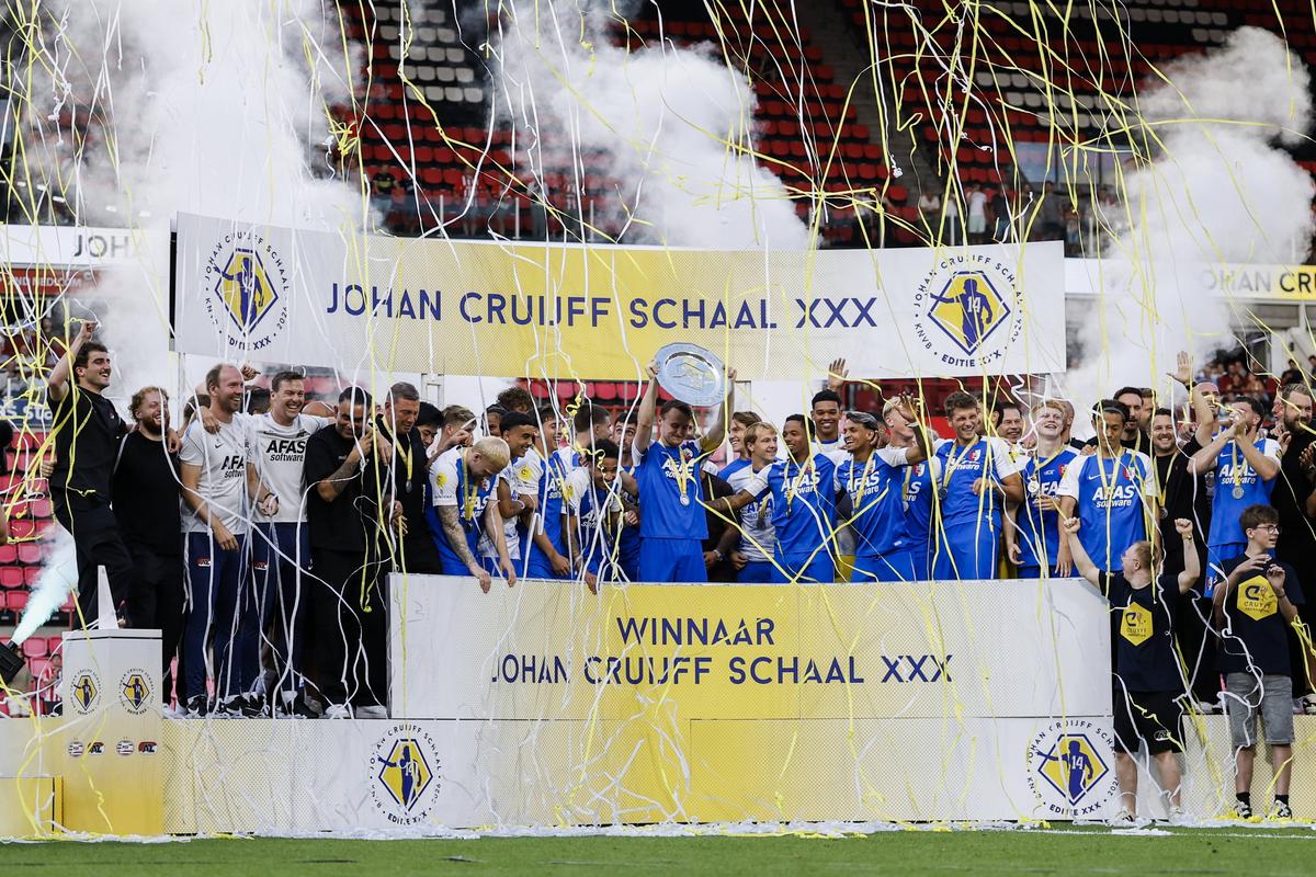 Alkmaar deklasoval majstra a druhýkrát získal holandský Superpohár
