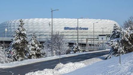 V Bavorsku úraduje husté sneženie. Duel Bayernu s Unionom Berlín museli odložiť