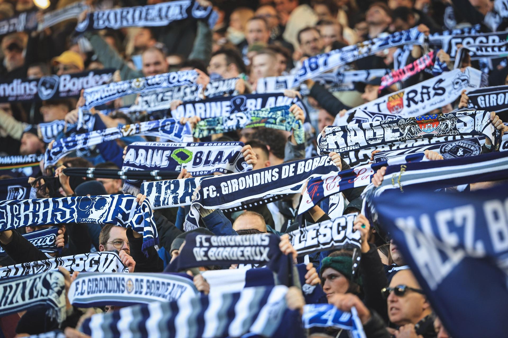 Fanúšikovia Girondins Bordeaux. Zdroj: Facebook/FC Girondins de Bordeaux