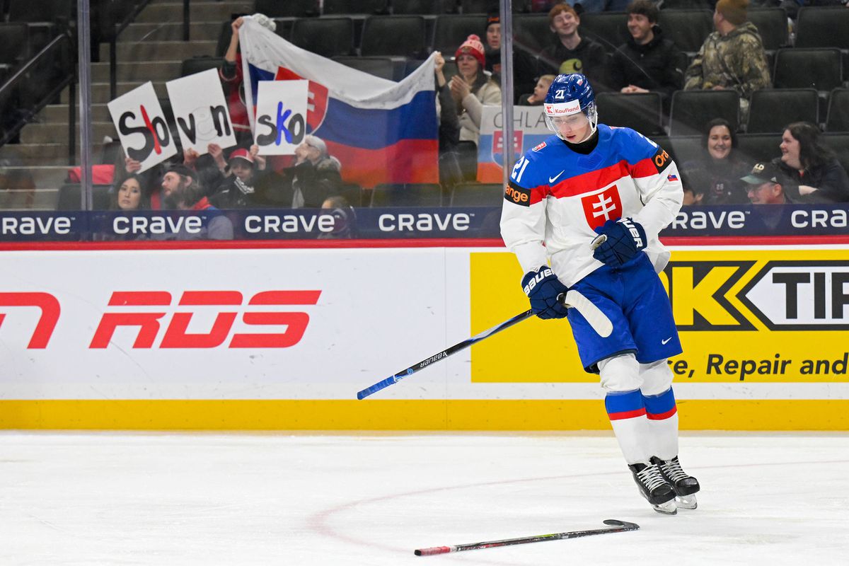 MS v hokeji do 20 rokov 2026: Štatistiky zápasu Slovensko - Kanada