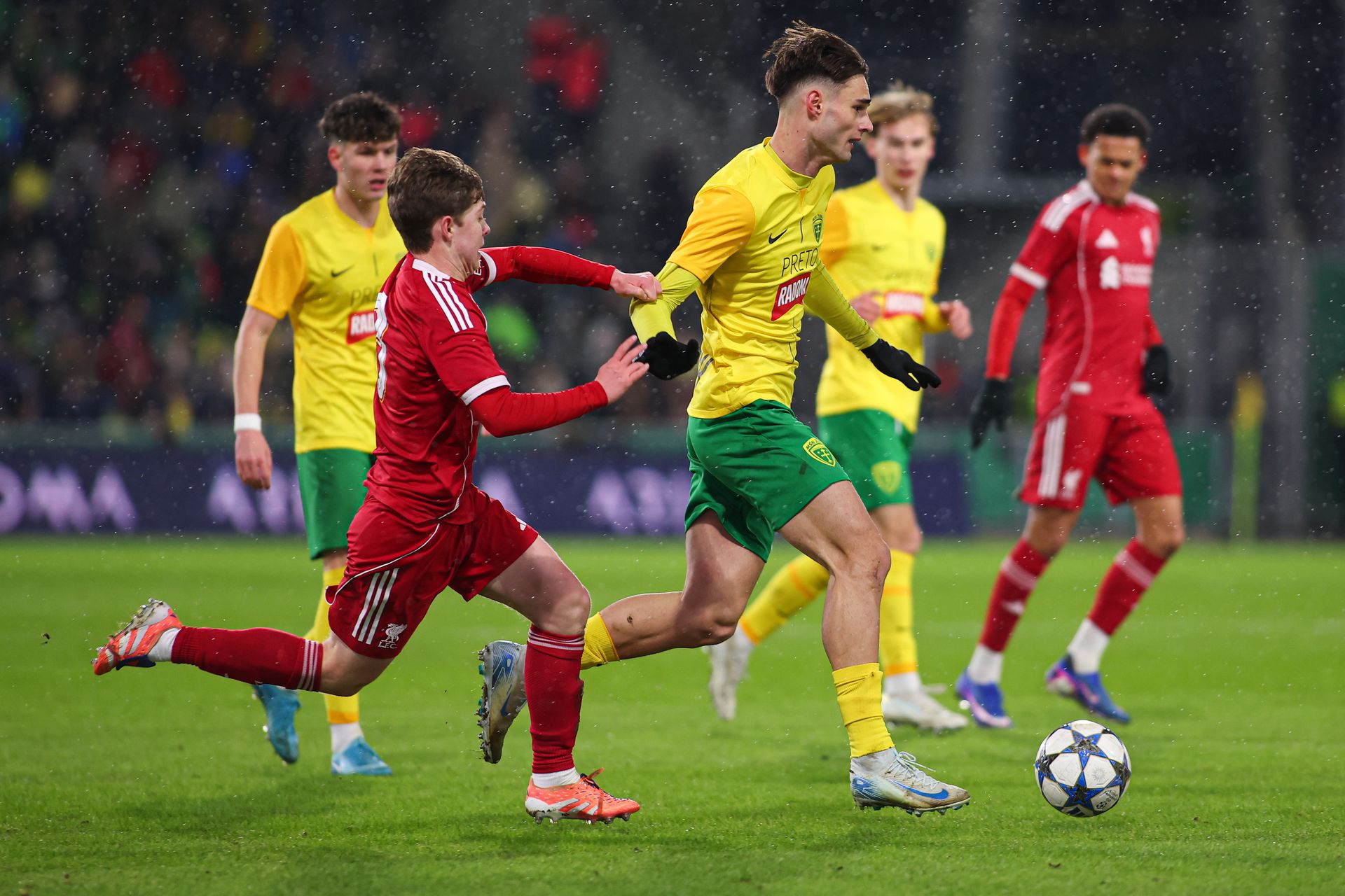 MŠK Žilina - Liverpool FC (mládežnícka Liga majstrov), zdroj: TASR