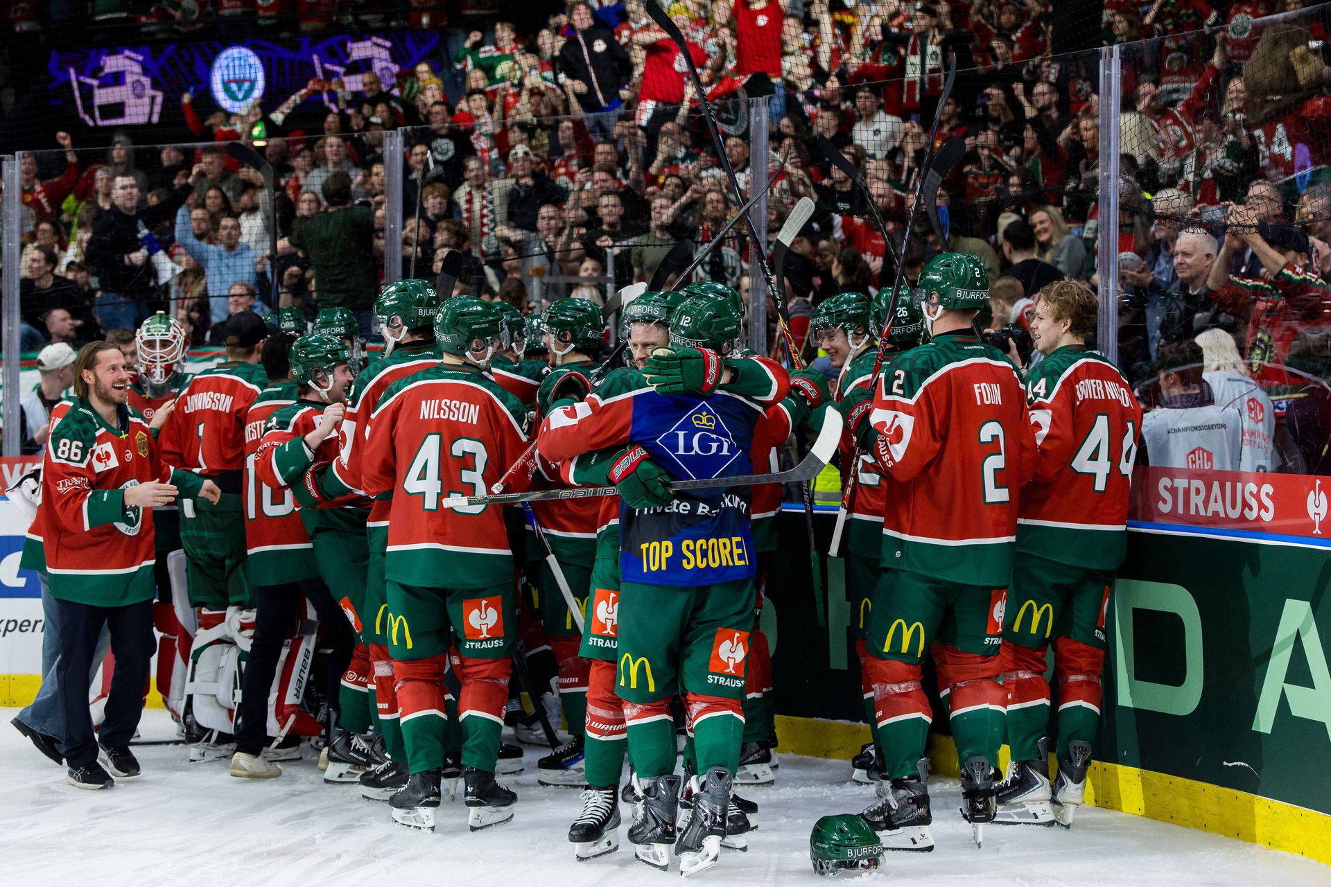 Hokejisti Frölundy pridali do svojej zbierky piaty titul v Lige majstrov. Zdroj: IMAGO