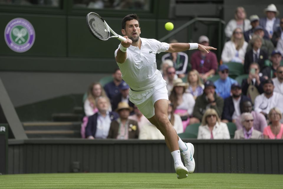 Andrej Rubľov - Novak Djokovič (Wimbledon)