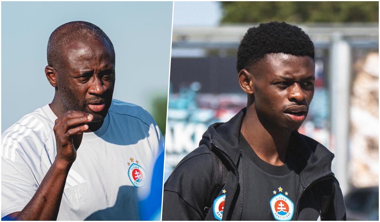 Yaya Touré a Suleiman Camara, zdroj: skslovan.com