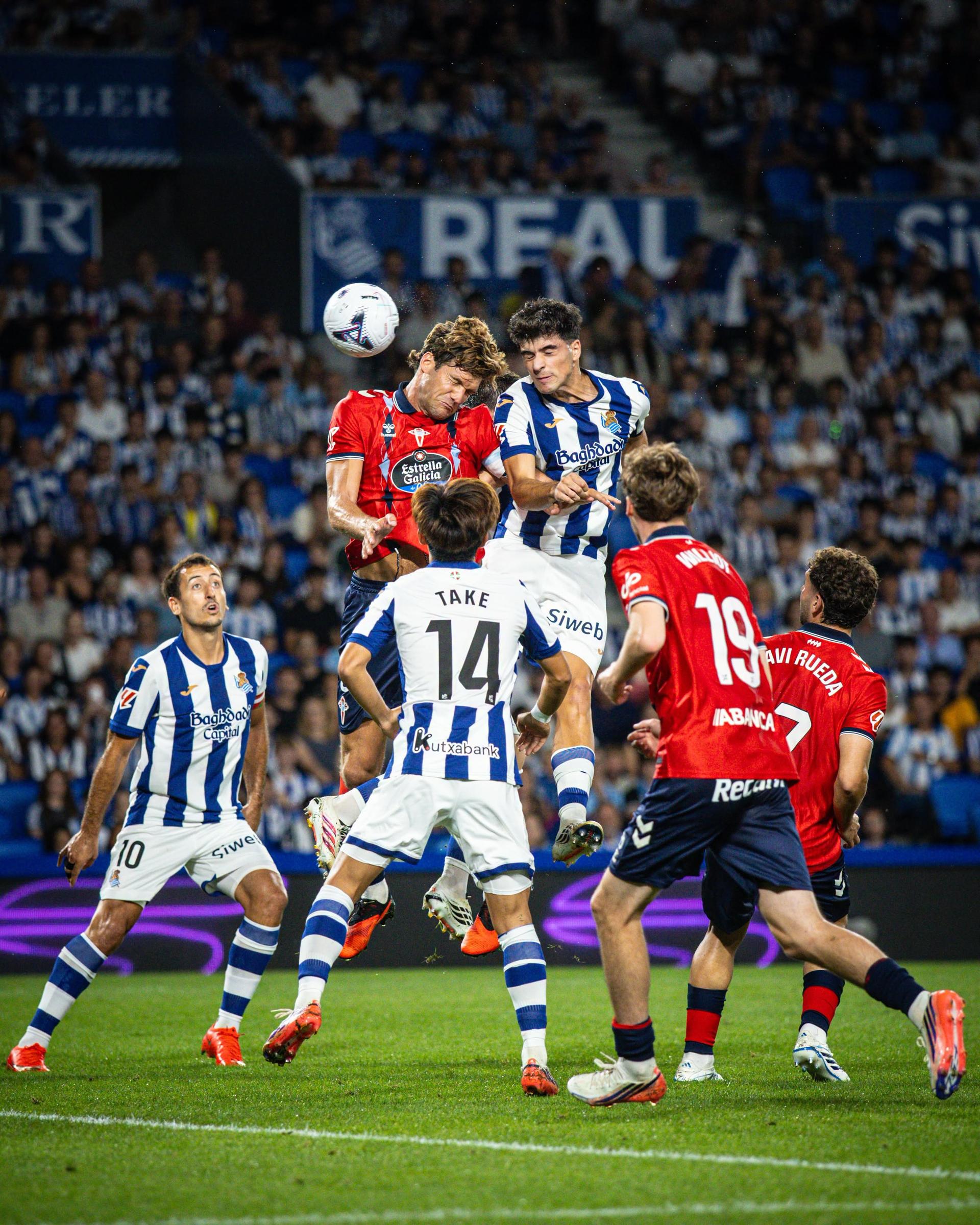 Real Sociedad - Celta VIgo. Zdroj: Real Sociedad / FB