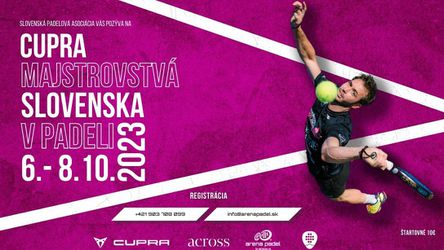 CUPRA Majstrovstvá Slovenska v padeli 2023: Súboj vášne a športového ducha