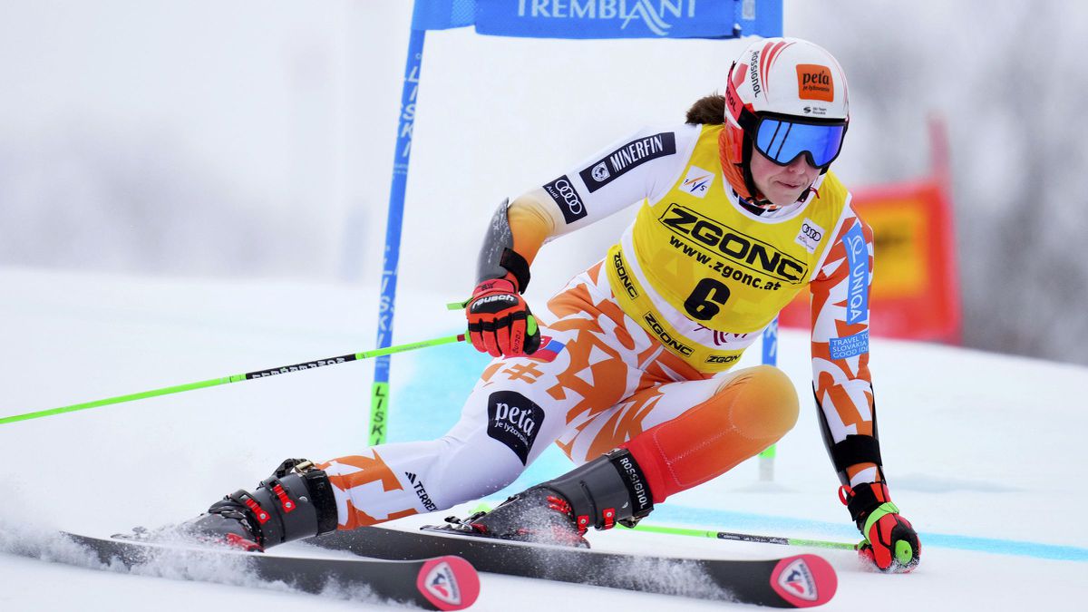 Petra Vlhová aujourd’hui / résultats du slalom géant à Tremblant 2e ronde