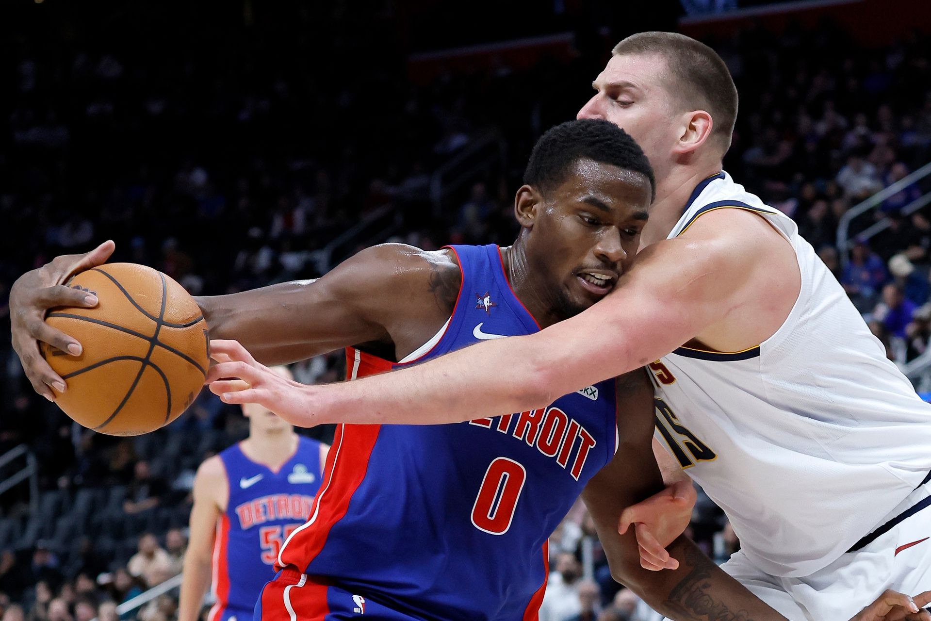 Detroit Pistons - Denver Nuggets. Zdroj: SITA/AP