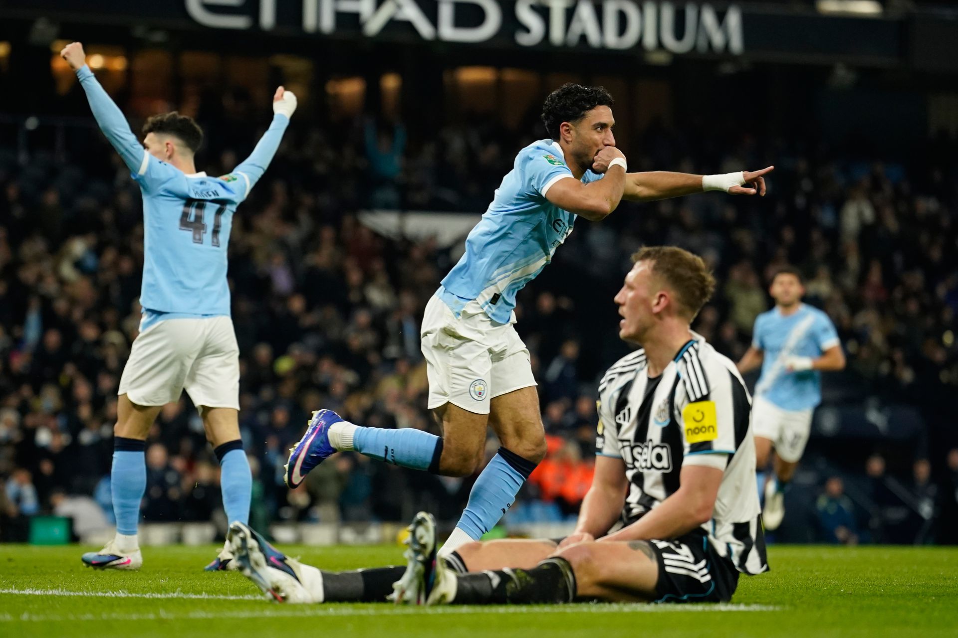 Manchester City - Newcastle United, zdroj: SITA/AP