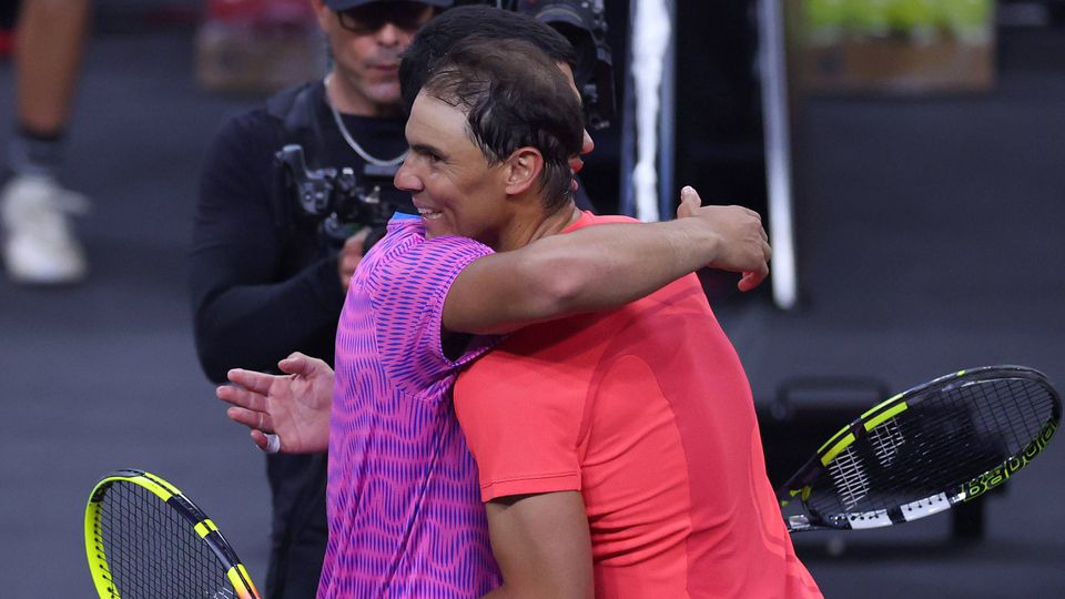 Rafael Nadal odohral exhibičný duel proti Carlosovi Alcarazovi. Vysielali ho na Netflixe