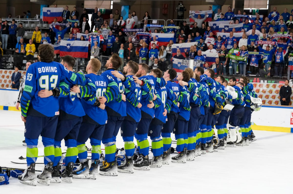 Hokejisti Slovinska na MS 1A kategórie. Zdroj: IIHF
