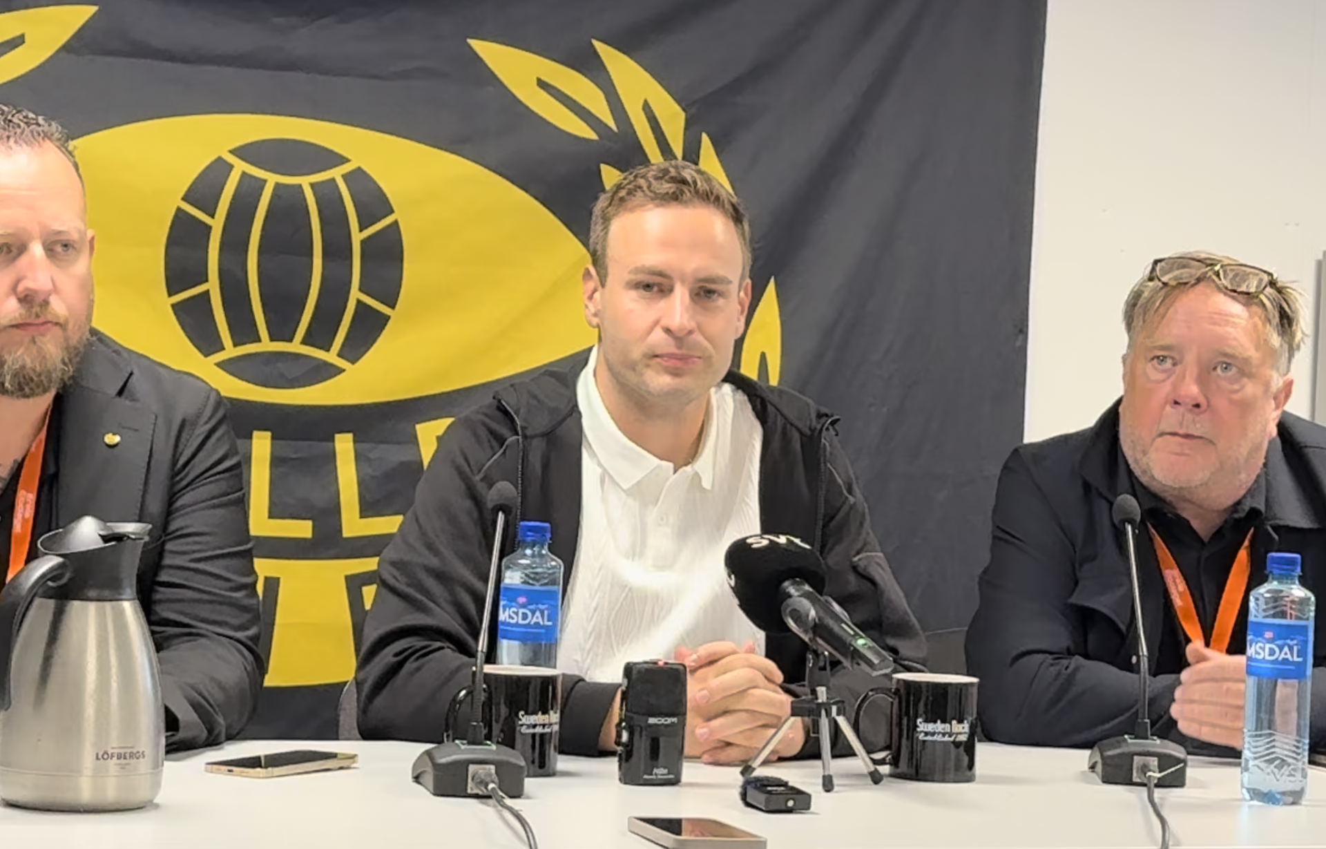 Tréner Mjällby AIF Karl Marius Aksen, zdroj: ŠPORT.sk