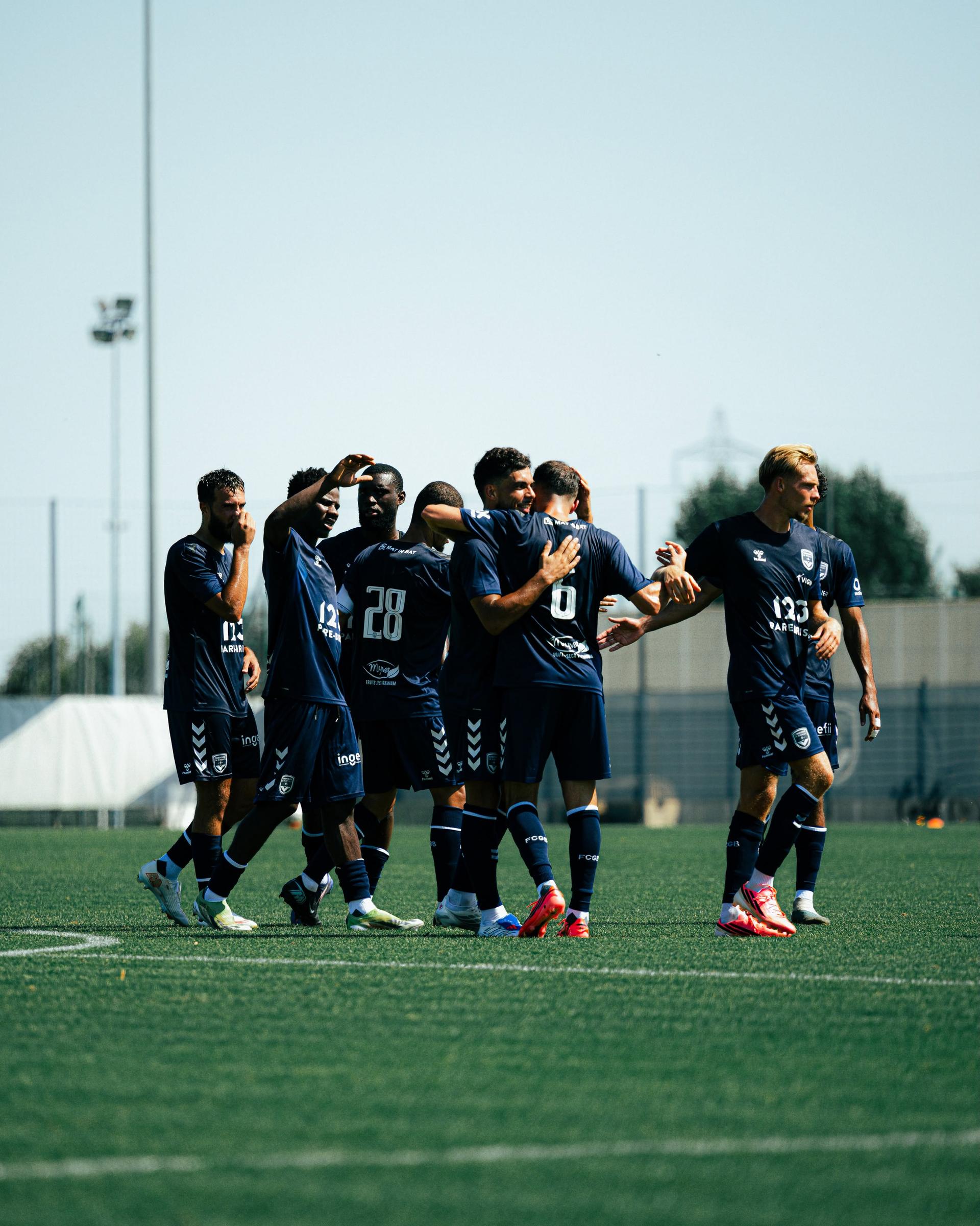 Futbalisti Bordeaux. Zdroj: FC Girondins Bordeaux / FB