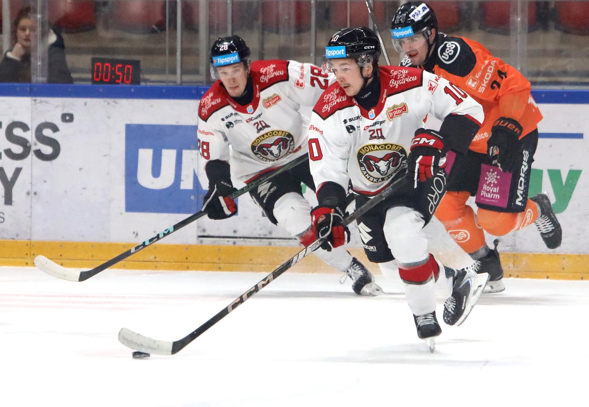 Oleksij Myklucha v drese HC Banská Bystrica. Zdroj: TASR