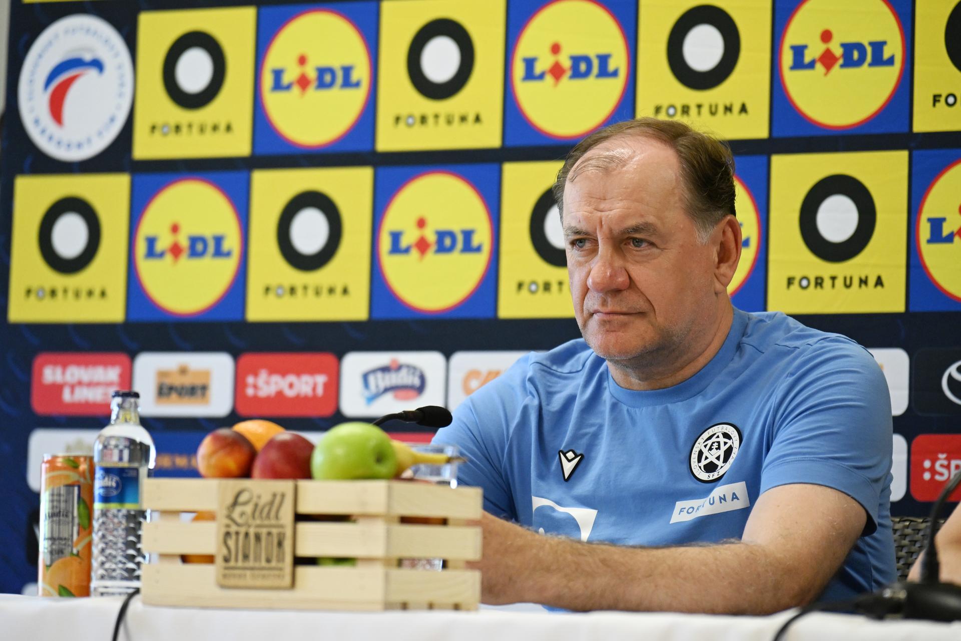 Tréner slovenskej futbalovej reprezentácie Vladimír Weiss st. Zdroj: TASR