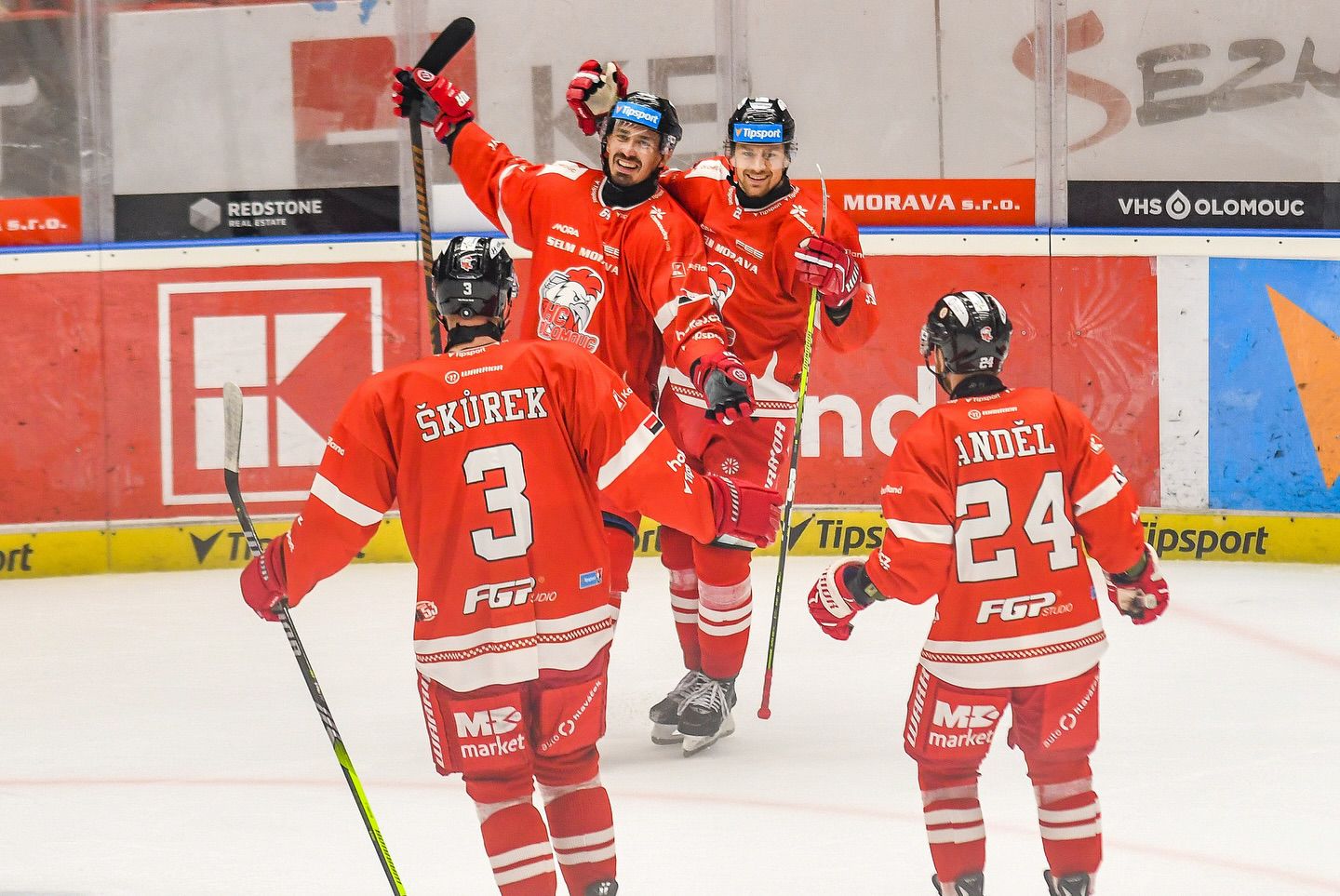 Hokejisti HC Olomouc. Zdroj: HC Olomouc / FB