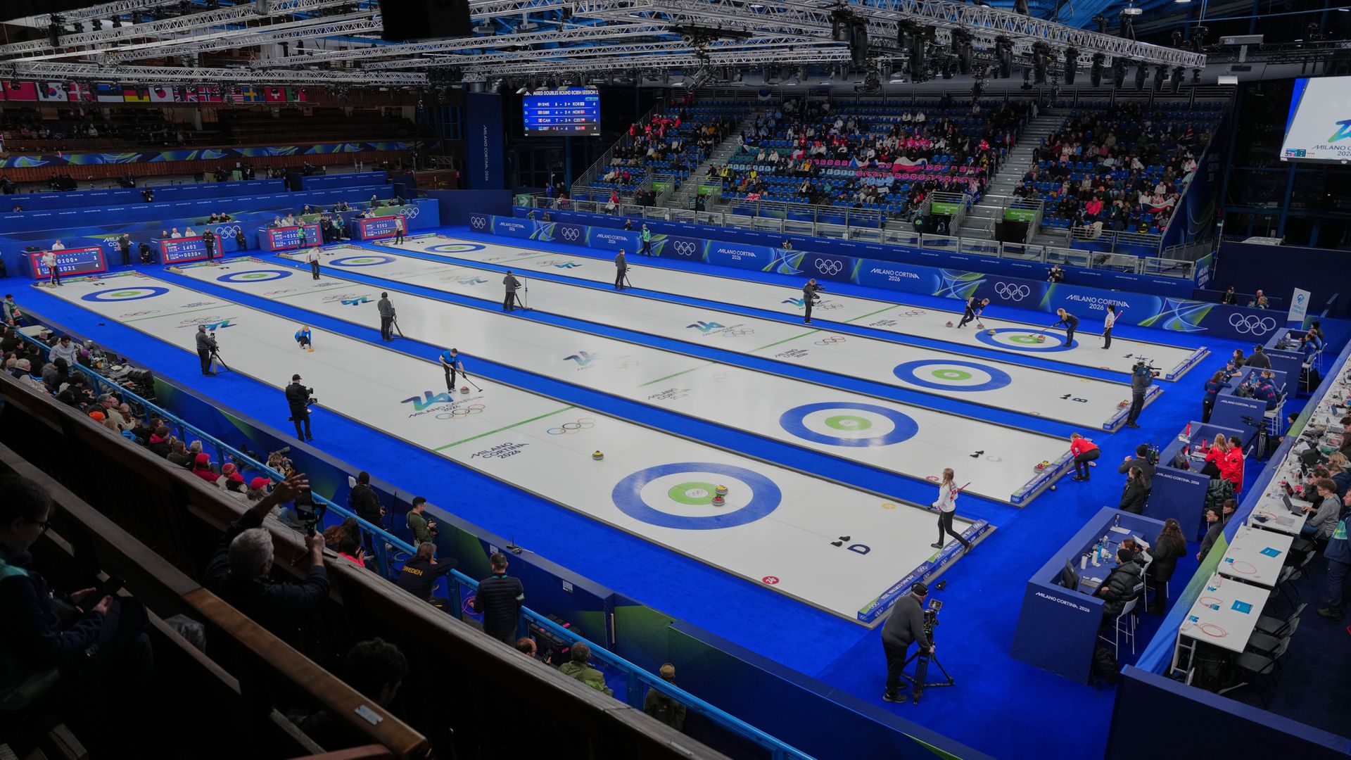 Curling na ZOH 2026. Zdroj: SITA/AP