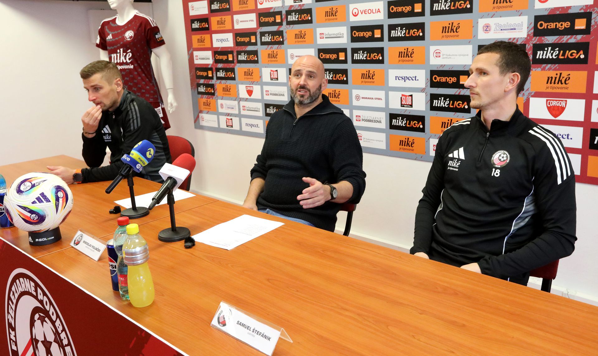 TK FK Železiarne Podbrezová pred štartom jarnej časti Niké ligy. Zdroj: TASR