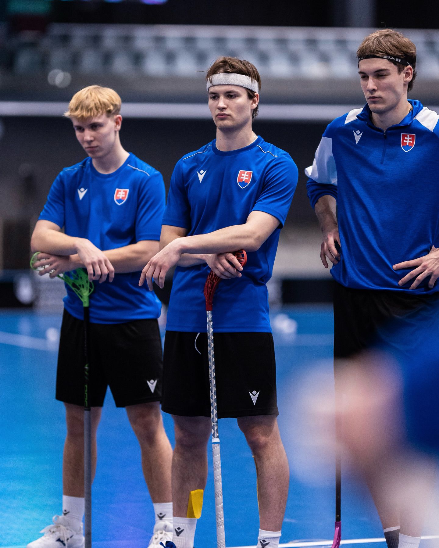 Florbal - Slovensko - muži. Zdroj: facebook.com/SlovenskyZvazFlorbalu