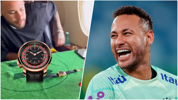 Inšpirované 60. rokmi. Neymar sa pochválil luxusnými hodinkami za viac ako štvrť milióna eur