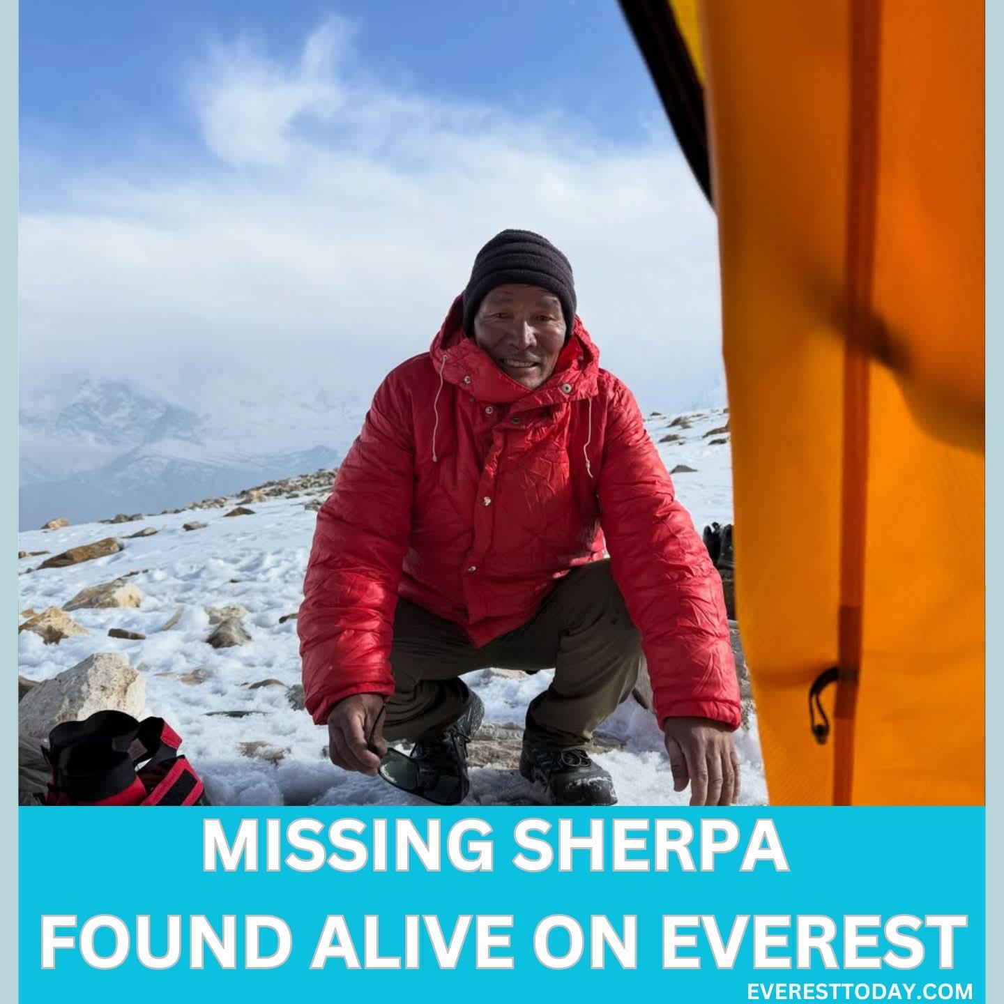 Dawa Šerpa. Zdroj: Everest Today / X