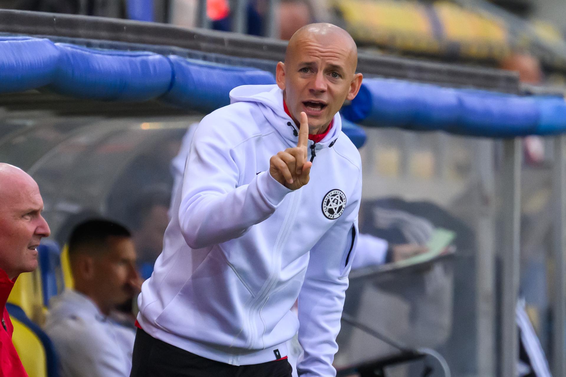 Asistent trénera slovenskej futbalovej reprezentácie Vladimír Weiss ml. Zdroj: TASR