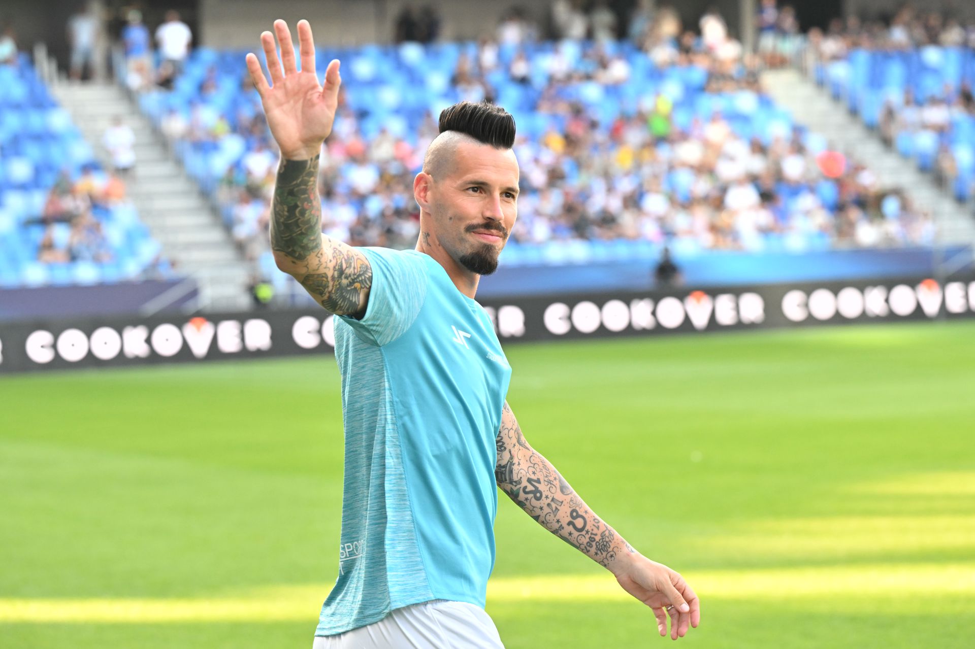 Marek Hamšík - rozlúčka. Zdroj: TASR