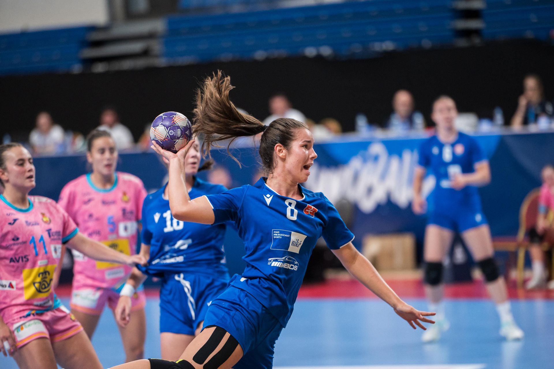 Slovenské hádzanárky do 17 rokov. Zdroj: slovakhandball.sk