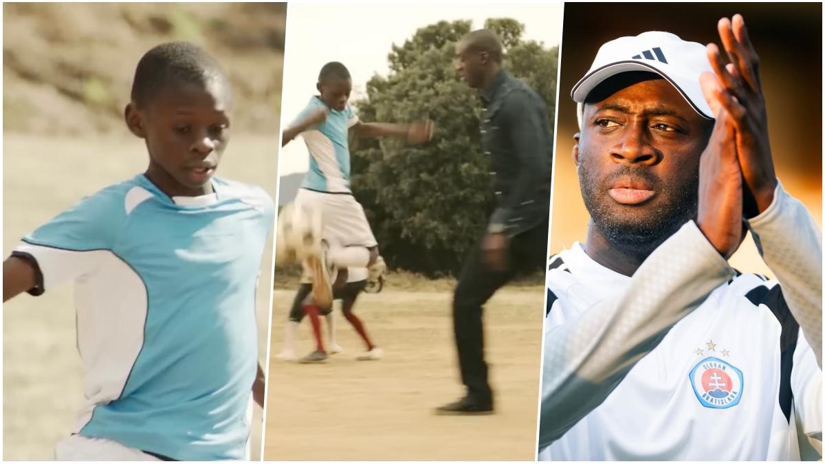 Yaya Touré a Suleiman Camara. Zdroj: Imago/Airtel