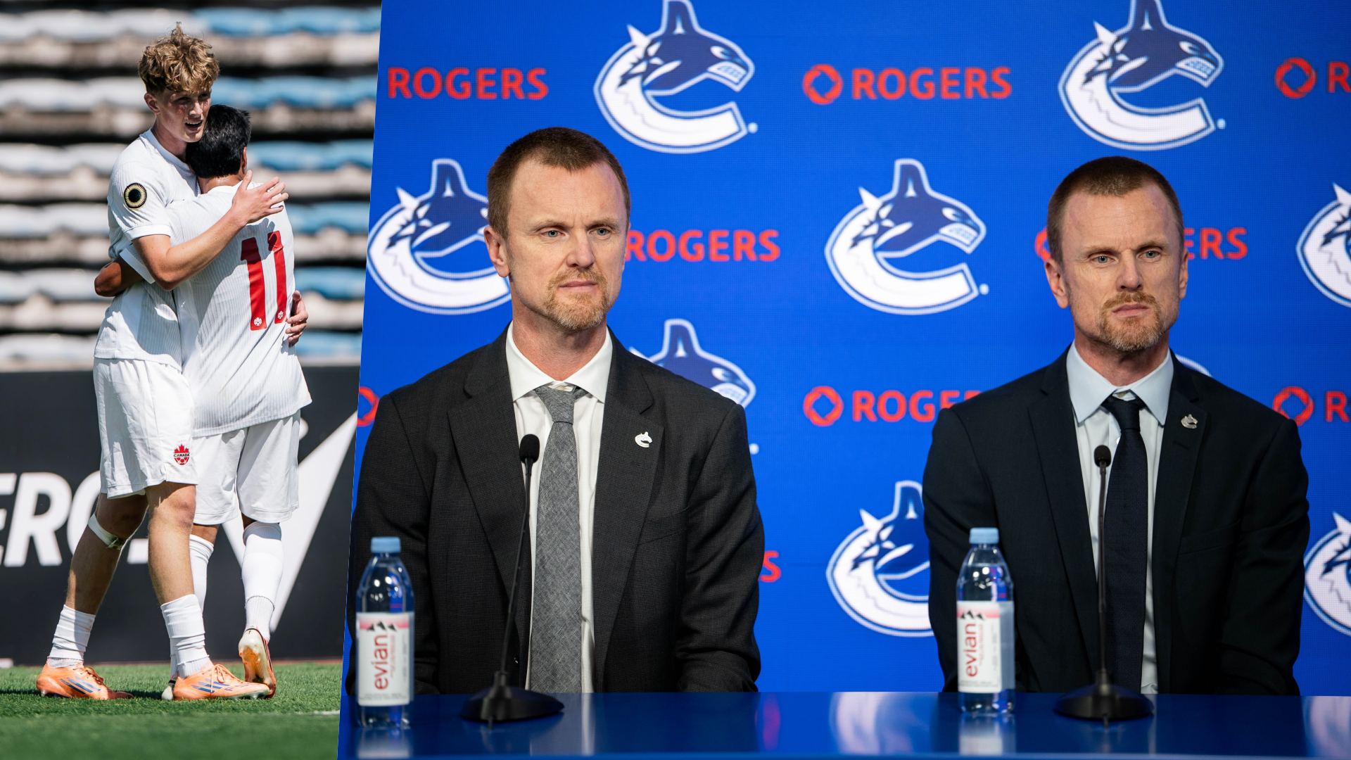 Valter Sedin a Henrik a Daniel Sedinovci. Zdroj: x CANMNT, SITA/AP
